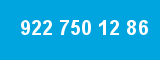 922 750 12 86 922 750 12 86